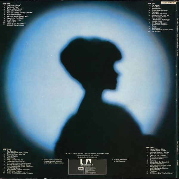 Shirley Bassey – 25th Anniversary (2LP NL 1979) vg++/vg+ - Image 2