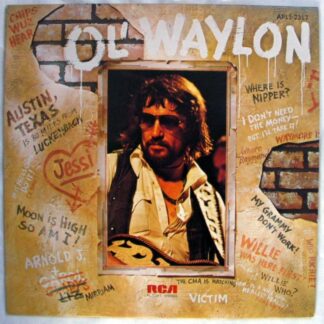 Waylon Jennings ‎– Ol' Waylon (LP NL 1977) vg+/vg+