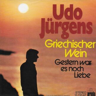 Udo Jürgens ‎– Griechischer Wein (7"si Germany 1974) vg+/vg