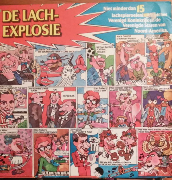 Various Artists – De Lach-Explosie (LP NL 1975) nm/nm