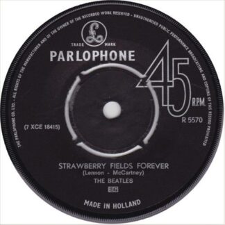 The Beatles ‎– Strawberry Fields Forever / Penny Lane (NL 1967) vg+