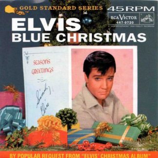 Elvis Presley – Blue Christmas / Wooden Heart (7"si US 2001) Red Vinyl! nm/nm
