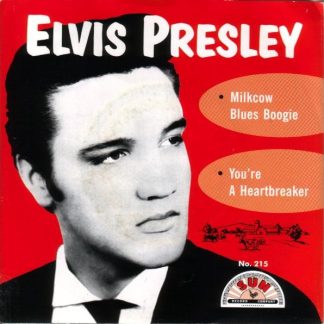 Elvis Presley – Milkcow Blues Boogie / You're a Heartbreaker (7"si US 2001) Red Vinyl! mint/nm