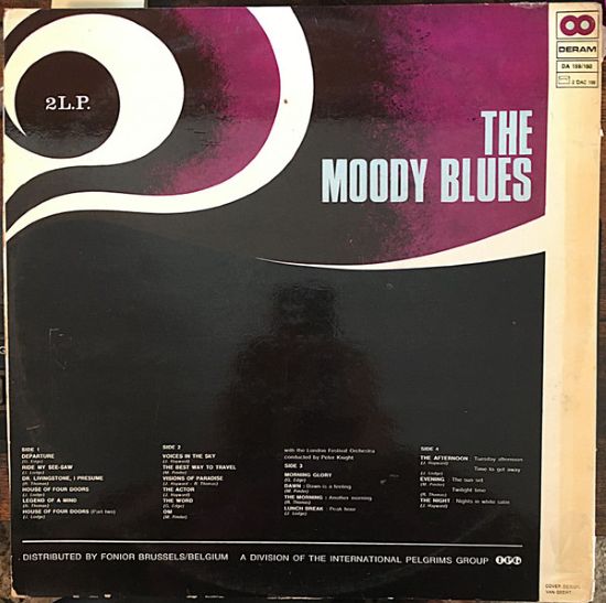 The Moody Blues – The Great Moody Blues (2LP Belgium 1972) nm/vg++ - Image 2