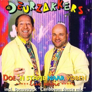 De Deurzakkers ‎– Doe 'n Stapje Naar Voren (Live Versie) CD-maxi si NL 1995 nm/nm
