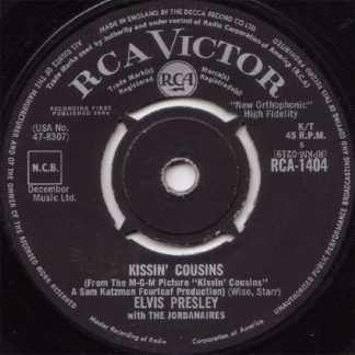 Elvis Presley ‎– Kissin' Cousins / It Hurts Me (7"si UK 1964) vg++