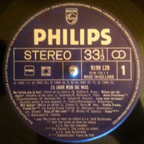 Rob de Nijs – 15 Jaar Rob de Nijs (2LP NL 1978) vg+++/vg++ - Image 4